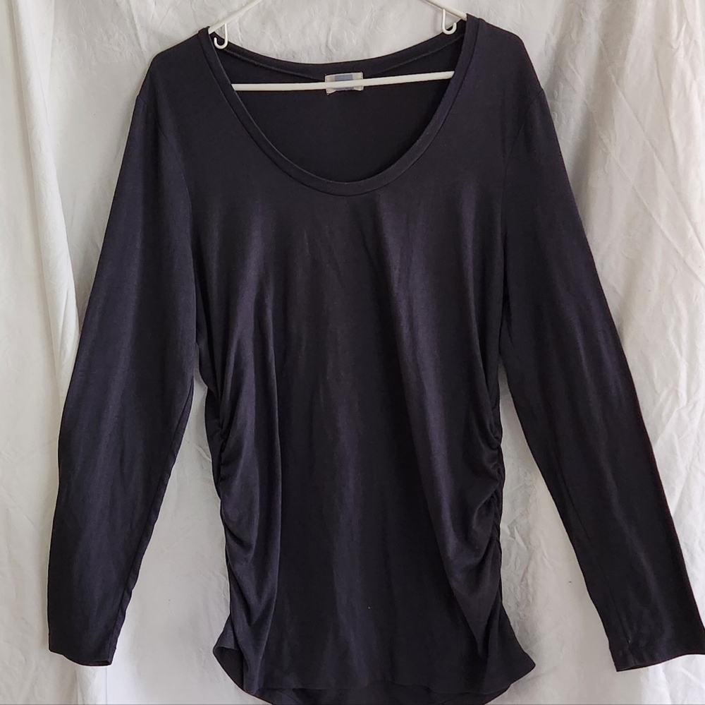 Old Navy women's dark blue Tunic with scrunched sides